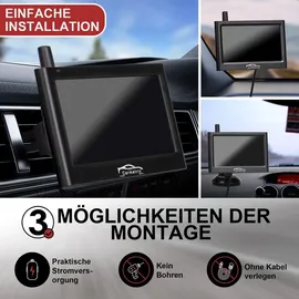 CARMATRIX Rückfahrkamera Solar 1