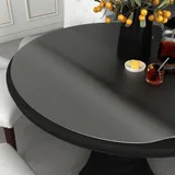 vidaXL Tischfolie Ø 90 cm 2 mm transparent