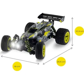 Overmax X-Pace Ferngesteuertes Auto RC Car, 4x4, Geschwindigkeit von 45 kmh, 100m Reichweite, LED-Beleuchtung, unabhängige Federung, große Fahrzeugabmessungen