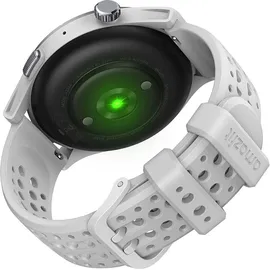 Amazfit Cheetah Round BT 47 mm Polymergehäuse grau Silikonarmband grau M