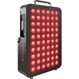 BestQool Red Light Panel Device, 60 LEDs Dual-Chip Rotlicht Panel, 660nm & 850nm Rotlichtlampe und Infrarotlampe, leistungsstarkes Rotlichtgerät für zu Hause, ideal für Körper und Gesicht, 105 W.