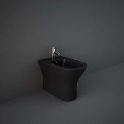 Stand-Bidet 400mm x 360mm Mattschwarz – RAK Feeling x Hudson Reed