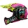 LS2 MX437 Fast Evo II Mini Gorilla Pink/Türkis/Gelb M
