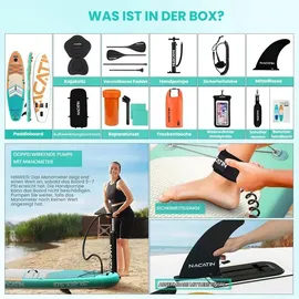 NACATIN SUP Board 10'6"/320cm blau