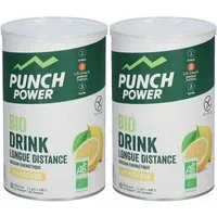 PUNCH POWER Biodrink Longue Distance BIO Citron 2x500 g