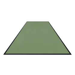 Schmutzfangmatte Colorstar, kaktusgrün, waschbar, glatter Rücken 746085300150-C56 , Maße (B x T): 85 x 300 cm
