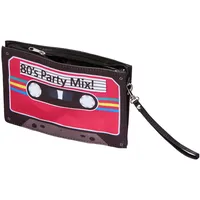 W WIDMANN MILANO Party Fashion – 80er Jahre Handtasche im Kassetten-Design, Kostüm- und Partyaccessoire für Karneval, Mottoparty
