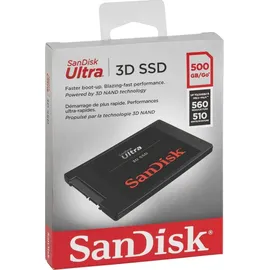 SanDisk Ultra 3D 500 GB 2,5" SDSSDH3-500G-G26