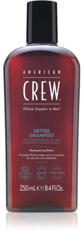 American Crew Detox Shampoo Shampoo für das Haar für Herren 250 ml