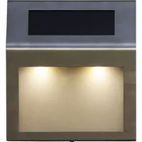 Star Trading Solar-Hausnummernleuchte Wally - Silber