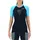 Uyn Granfondo kurzarm Fahrradtrikot Damen blackboard/danube blue S