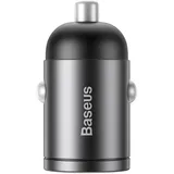 Baseus Tiny Star Mini Auto Ladegerät Autoadapter USB 30W Quick Charge 3.0 grau (VCHX-A0G)