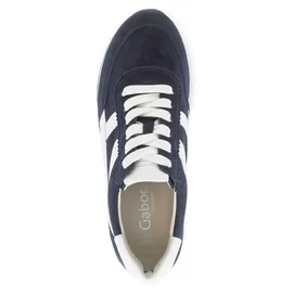 Gabor Sneaker Damen Weite H Blau 43