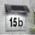garden hero Hausnummernleuchte 249 Silber
