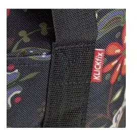 KLICKfix Bikebasket folklore schwarz