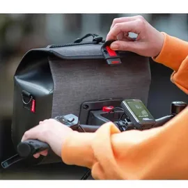 KLICKfix Baggy Waterproof Lenkertasche grau