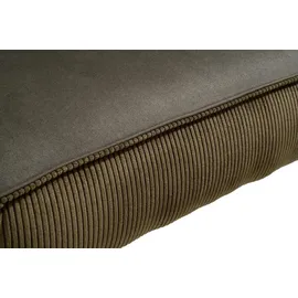 G + K Polsterstühle 4er Set DOSSO, Grün- Schwarz - Webstoff - Metall - mit Steppung - 4er Set