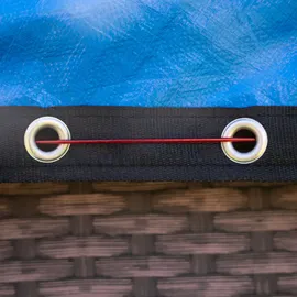 Höfer Chemie Poolabdeckplane oval 7,00 x 4,20 m 200 g/m2