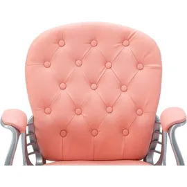 vidaXL Bürodrehstuhl Kunstleder Rosa