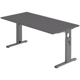 bümö Schreibtisch O-Serie Graphit
