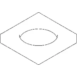 Dornbracht Rosette für Körper MARO 2 092779005-00 chrom
