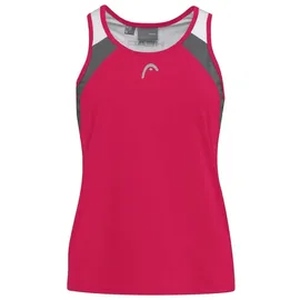 Head Racket Head Kinder Shirt Club 21 Tank Top G, magenta, 152