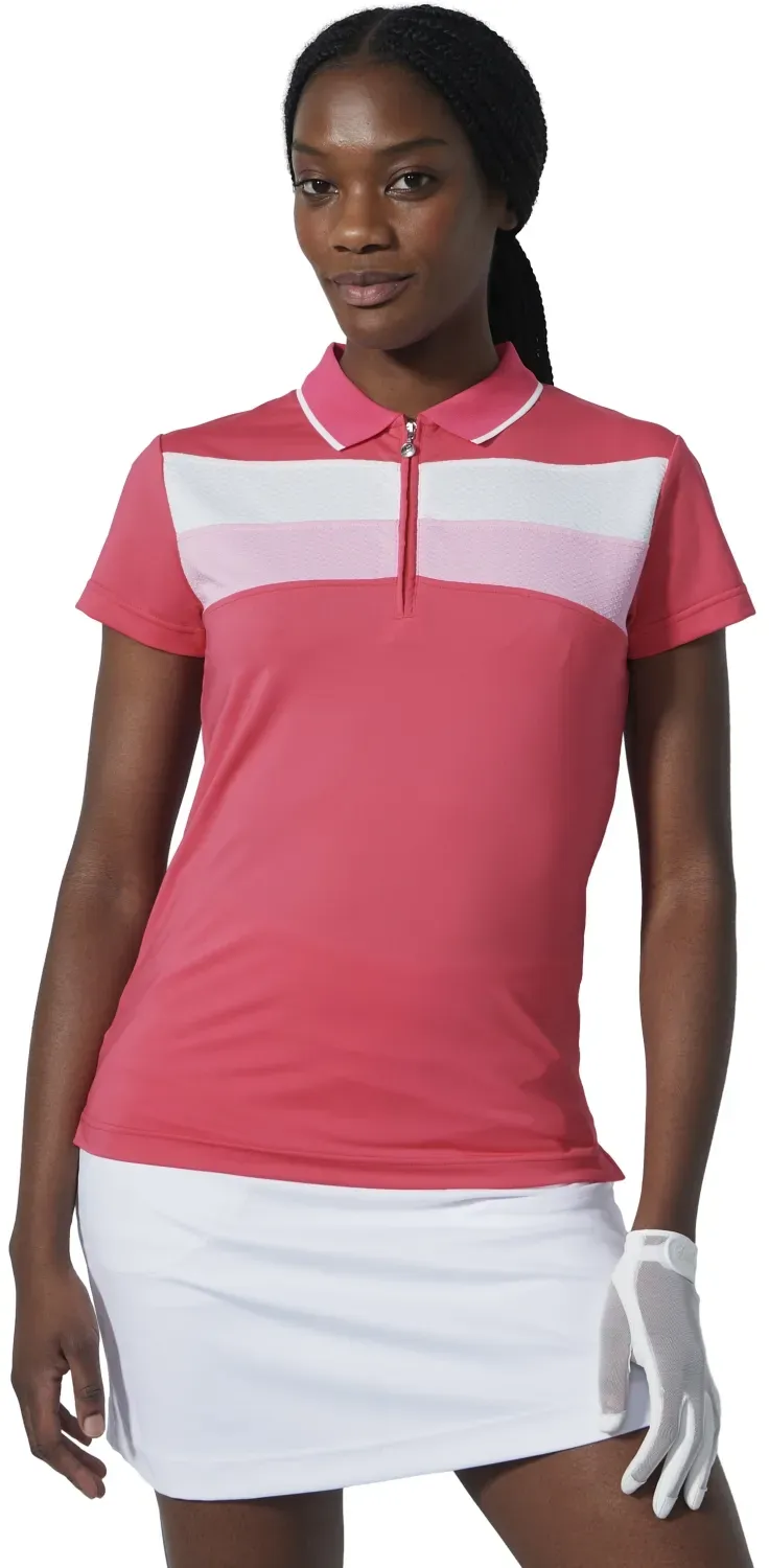 Daily Sports Polo Cecilio Cap S 1/2-Zip, coral