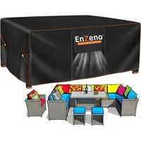 Enzeno Loungemöbel Abdeckung 200 x 200 x 90 cm Wasserdicht