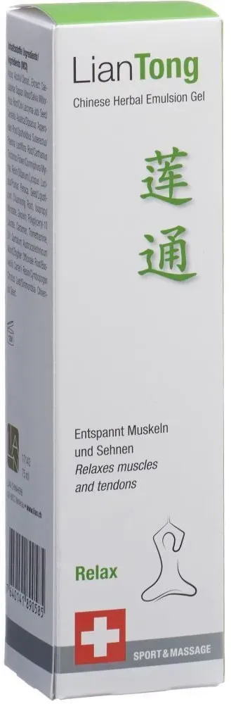 Liantong Chinese Herbal Emulsion Gel