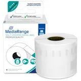 MediaRange Universal-Papieretiketten, Dymo 99014/S0722430, permanent haftend, 54x101mm, 220 Stück, schwarz auf weiß