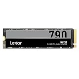 Lexar NM790 2TB Interne SSD, M.2 2280 PCIe Gen4x4 NVMe 1.4 , Bis zu 7400MB/s Lesen, 6500MB/s Schreiben, Solid-State-Laufwerk für PS5, PC, Laptop und Gamer (LNM790X002T-RNNNG)