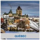 Calvendo Québec (Calendrier mural carré 2026 30x30 cm) Calendrier double avec une page pour vos prises de notes: