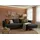 TRENDMANUFAKTUR Eckcouch Cord 2-Sitzer Grau
