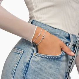 Thomas Sabo Tennisarmband Herz Silber A2177-051-14-L19V Größe L