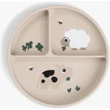 Done by Deer Stick&stay Silikon Snackteller Tiny Farm Sand