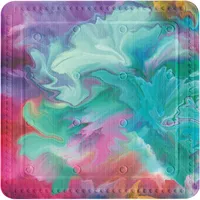 KLEINE WOLKE Duscheinlage, Fusion Multicolor, 55x 55 cm