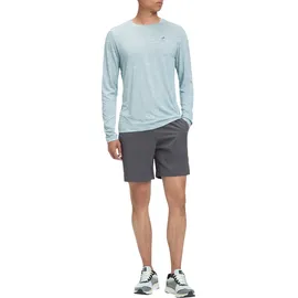 Energetics Herren Shirt He.-Langarmshirt Telly II LS M, Größe XL in Grau MELANGE/BLUE AQUA/BL