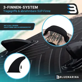 BLUEMARINA SUP Board Set Ariki 325 x 86 x 16,5 cm Tiki