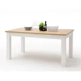 Esstisch Bruneck 12 Pinie weiss Oak Nb 160x90 cm Küchentisch