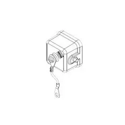 Harting Han 3A Protection Cover for the Device side
