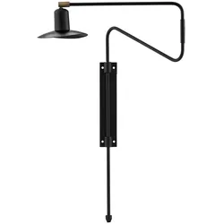 House Doctor - Swing Wandleuchte, schwarz