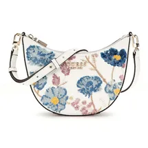 GUESS Schultertasche Zaria Mini Top Zip Shoulder Bag Floral Multi