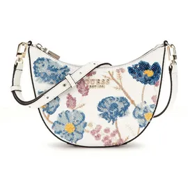 GUESS Schultertasche Zaria Mini Top Zip Shoulder Bag Floral Multi