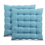 BestLivings Sitzkissen 40 x 40 cm blau 2-tlg.