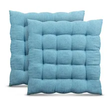 BestLivings Sitzkissen 40 x 40 cm blau 2-tlg.