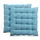 BestLivings Sitzkissen 40 x 40 cm blau 2-tlg.