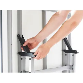 Sieger Klapptisch 80x80cm Stahl/Polytec
