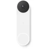 Google Nest Doorbell Kabellose Video-Türklingel, Snow