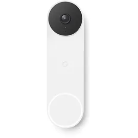 Google Nest Doorbell Kabellose Video-Türklingel, Snow