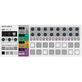 Arturia Beatstep Pro USB/MIDI/CV Controller und Sequencer mit 16 Projektkapazitäten